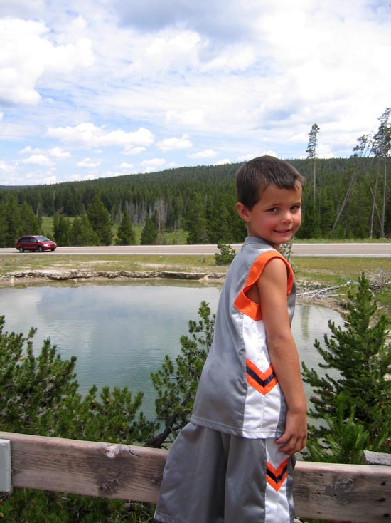 2006 family reunion in Yellowstone National Park